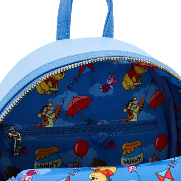 Loungefly Disney Winnie the Pooh Balloon Group Portrait Mini Backpack main image 4